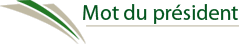 Mot du prsident
